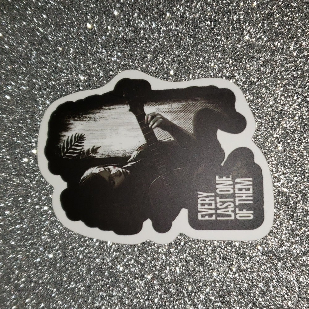 THE LAST OF US WATERPOOF Sticker